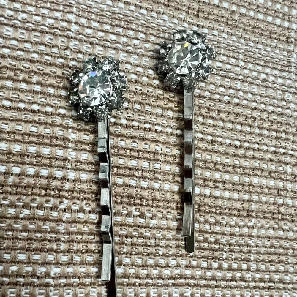 Elegant Silver Hair Pins